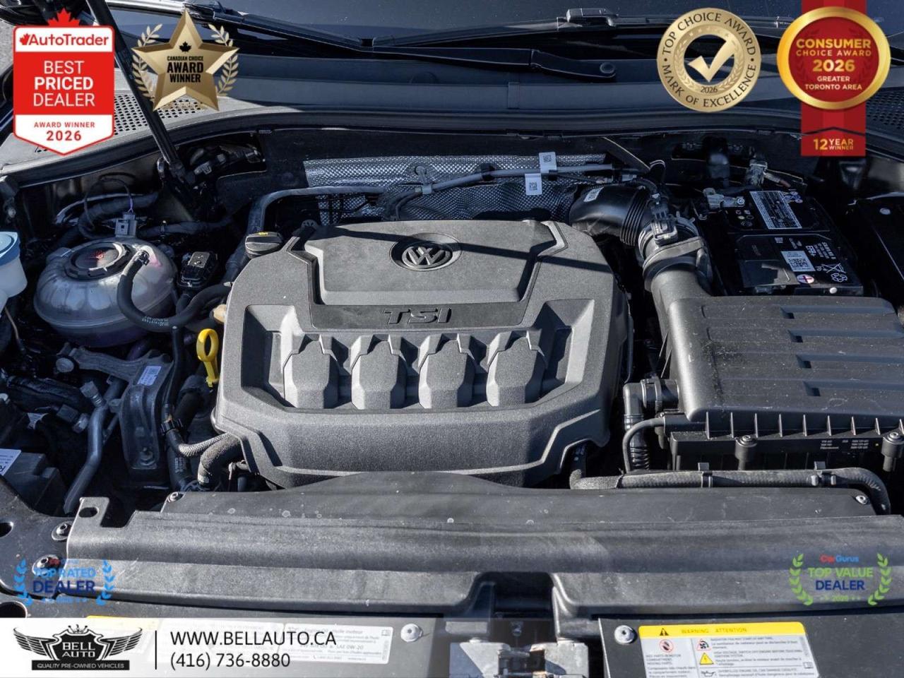 2022 Volkswagen Tiguan Comfortline   B.CAM   PANO   LTHR   WRLSCHRGR   NOACCIDENT Photo