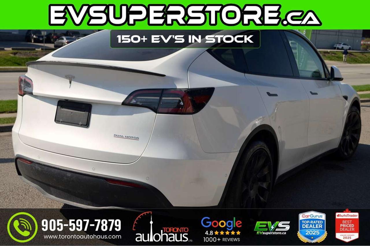 2022 Tesla Model Y PERFORMANCE I WHITE INT I  AT EVSUPERSTORE.CA Photo