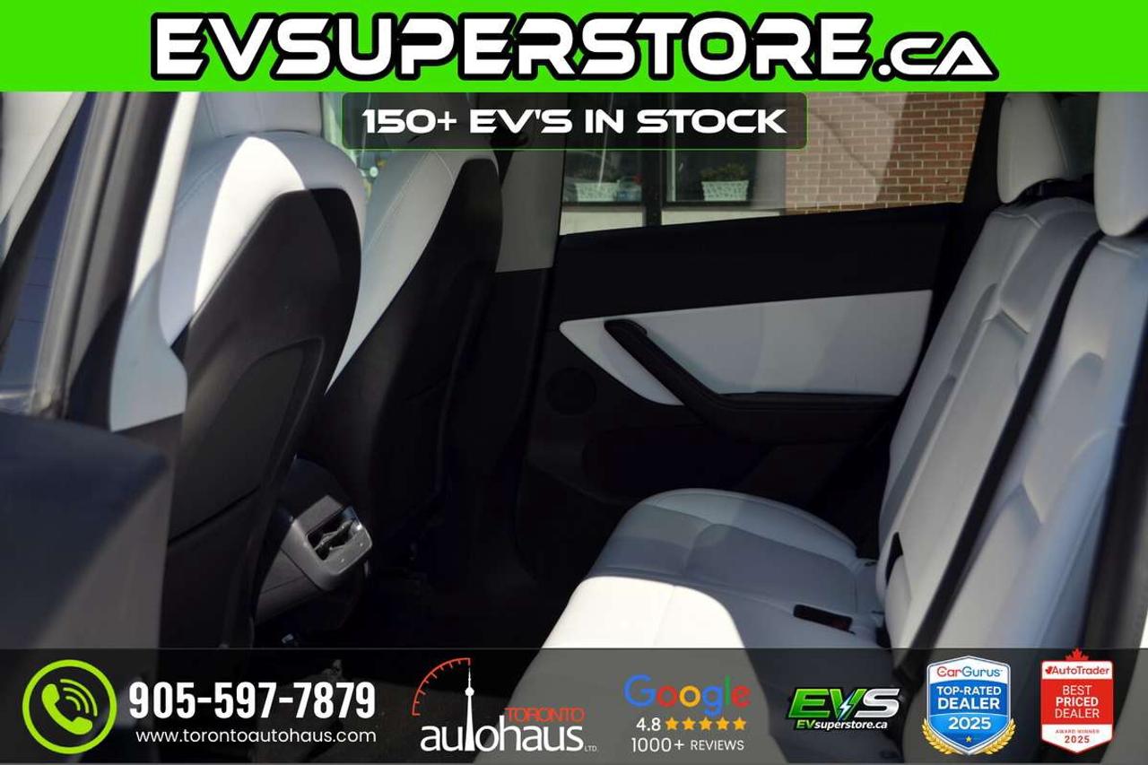 2022 Tesla Model Y PERFORMANCE I WHITE INT I  AT EVSUPERSTORE.CA Photo