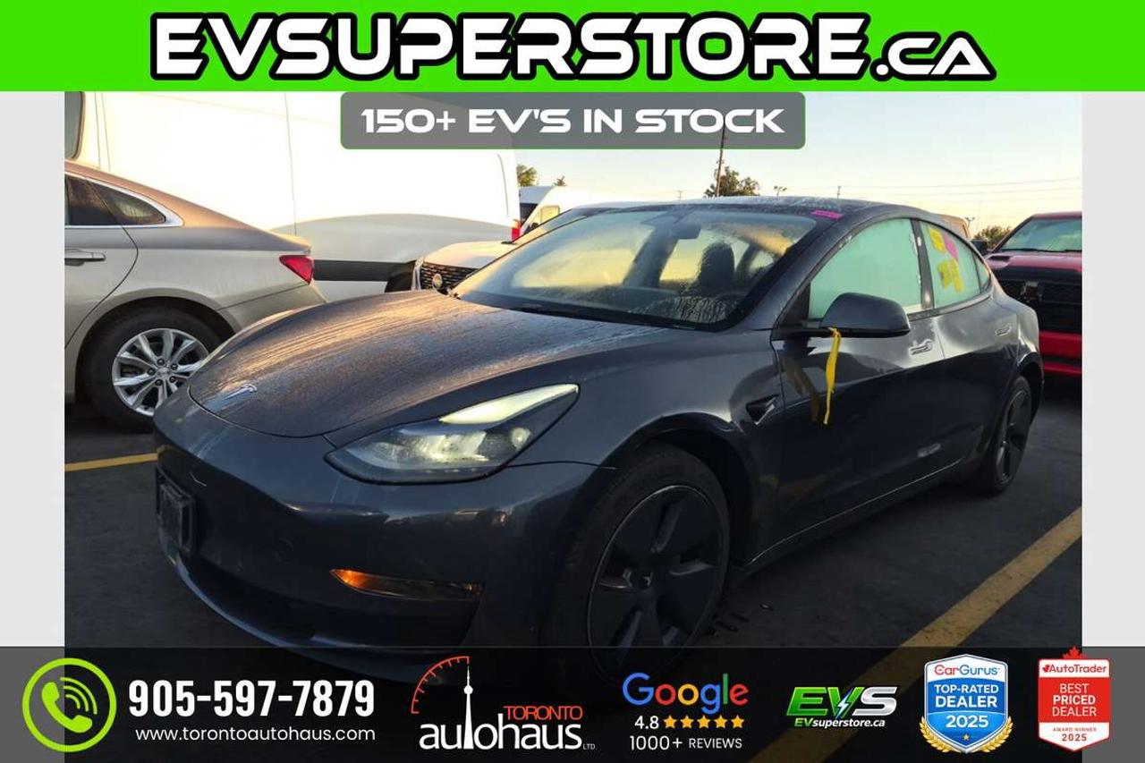 2022 Tesla Model 3 LR AWD I 100+ EV's at EVSUPERSTORE.ca Photo