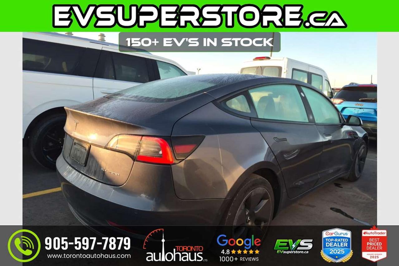 2022 Tesla Model 3 LR AWD I 100+ EV's at EVSUPERSTORE.ca Photo