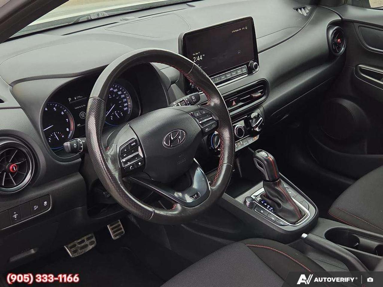 2023 Hyundai KONA 1.6T N Line Apple CarPlay & Android Auto • Built-In Navigation System • Remote Start System • Heated Front Seats • Lane A Photo