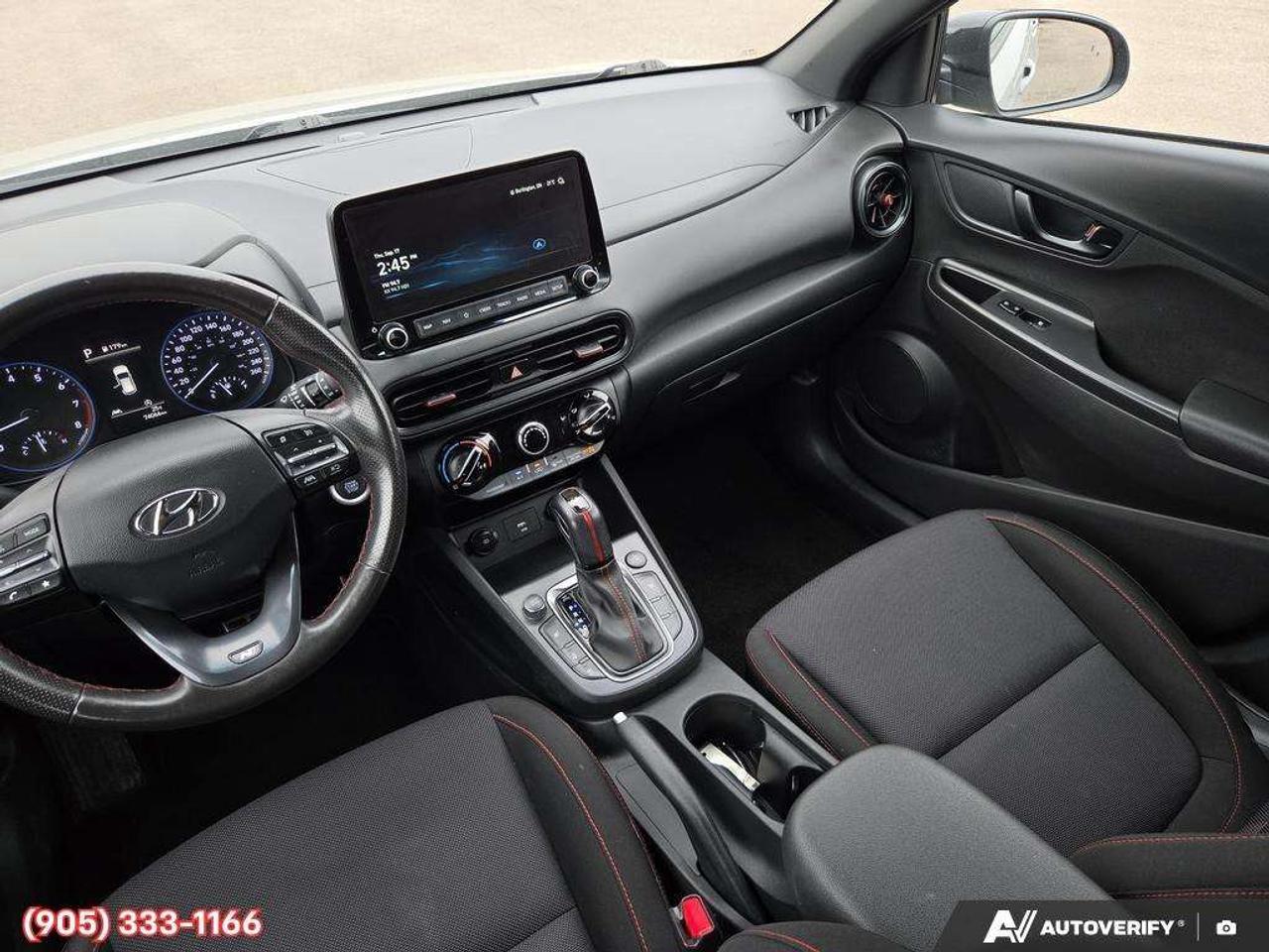 2023 Hyundai KONA 1.6T N Line Apple CarPlay & Android Auto • Built-In Navigation System • Remote Start System • Heated Front Seats • Lane A Photo