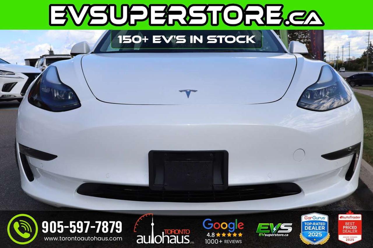 2022 Tesla Model 3 LR AWD I 100+ EV's at EVSUPERSTORE Photo