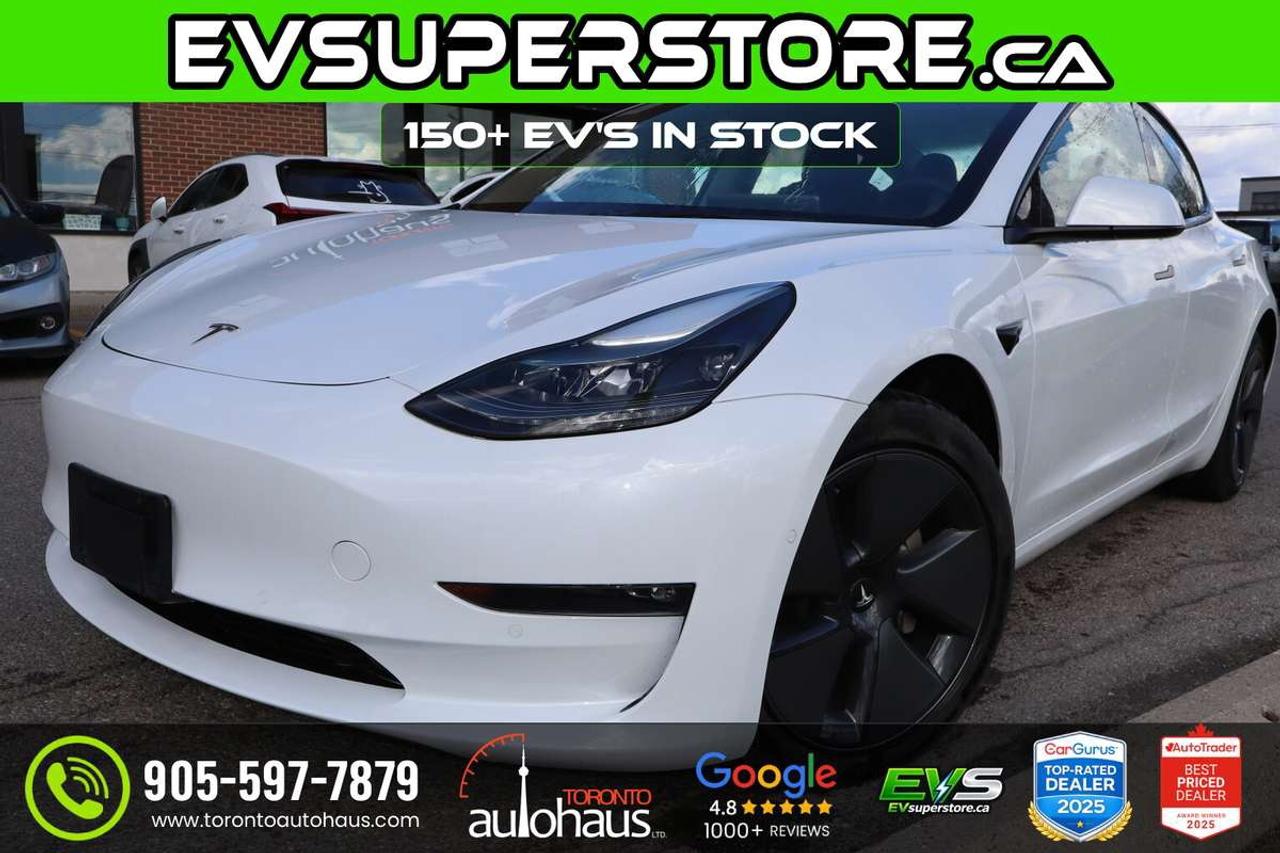 2022 Tesla Model 3 LR AWD I 100+ EV's at EVSUPERSTORE Photo0