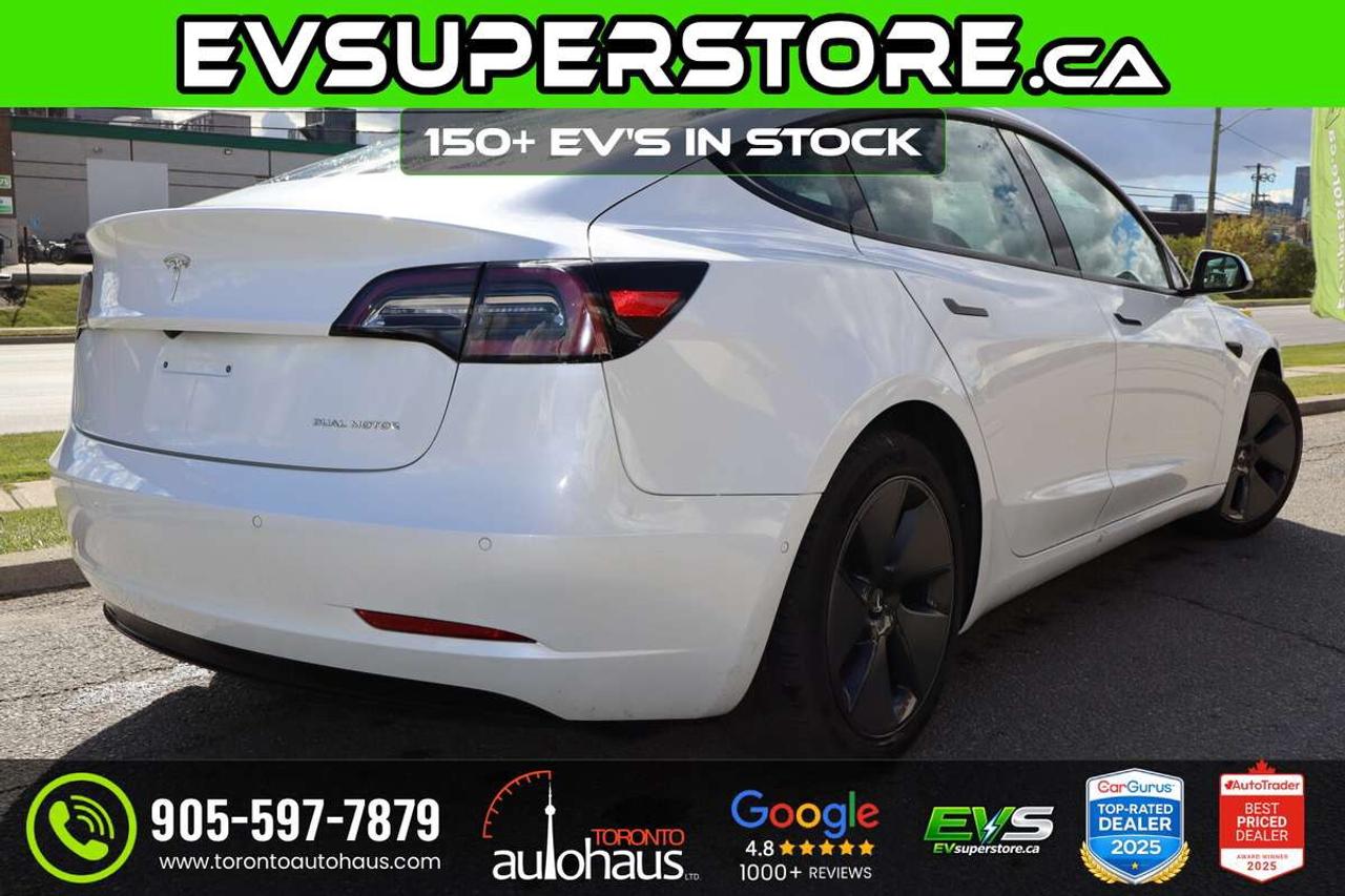 2022 Tesla Model 3 LR AWD I 100+ EV's at EVSUPERSTORE Photo