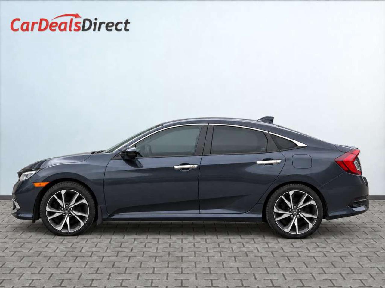 2020 Honda Civic Touring   Leather   Sunroof   NAV   Heated Seats Front & Back   Fully Loaded Photo