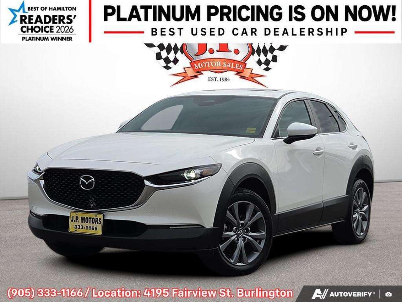 2024 Mazda CX-30 GS Apple CarPlay & Android Auto • Heated Front Seats • Lane Assist • Keyless Entry • Alloy Wheels Photo0