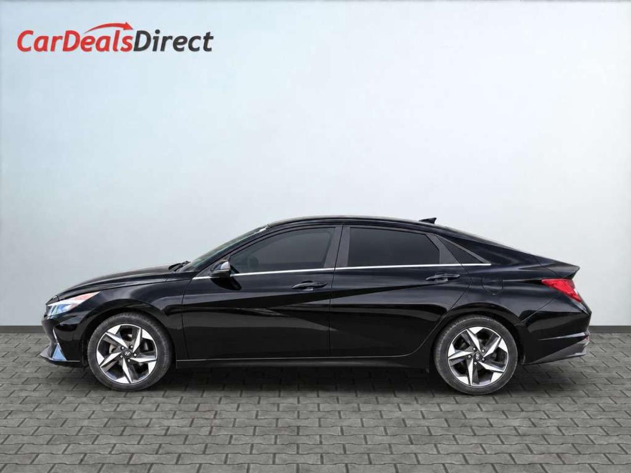 2023 Hyundai Elantra LUXURY HYBRID / NAVI / LEATHER / SUNROOF / VENTILATED SEATS / HEATED WHEEL / ADAPTIVE CRUISE Photo