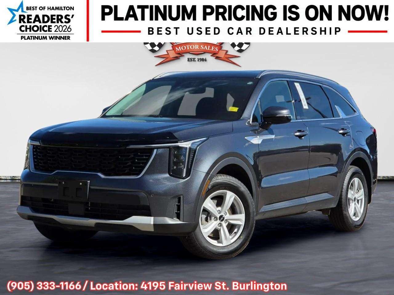 2024 Kia Sorento 2.5L LX Wireless Apple CarPlay & Android Auto • 12.3-inch Touchscreen Display • 7-Passenger Seating • Remote Start System Photo0