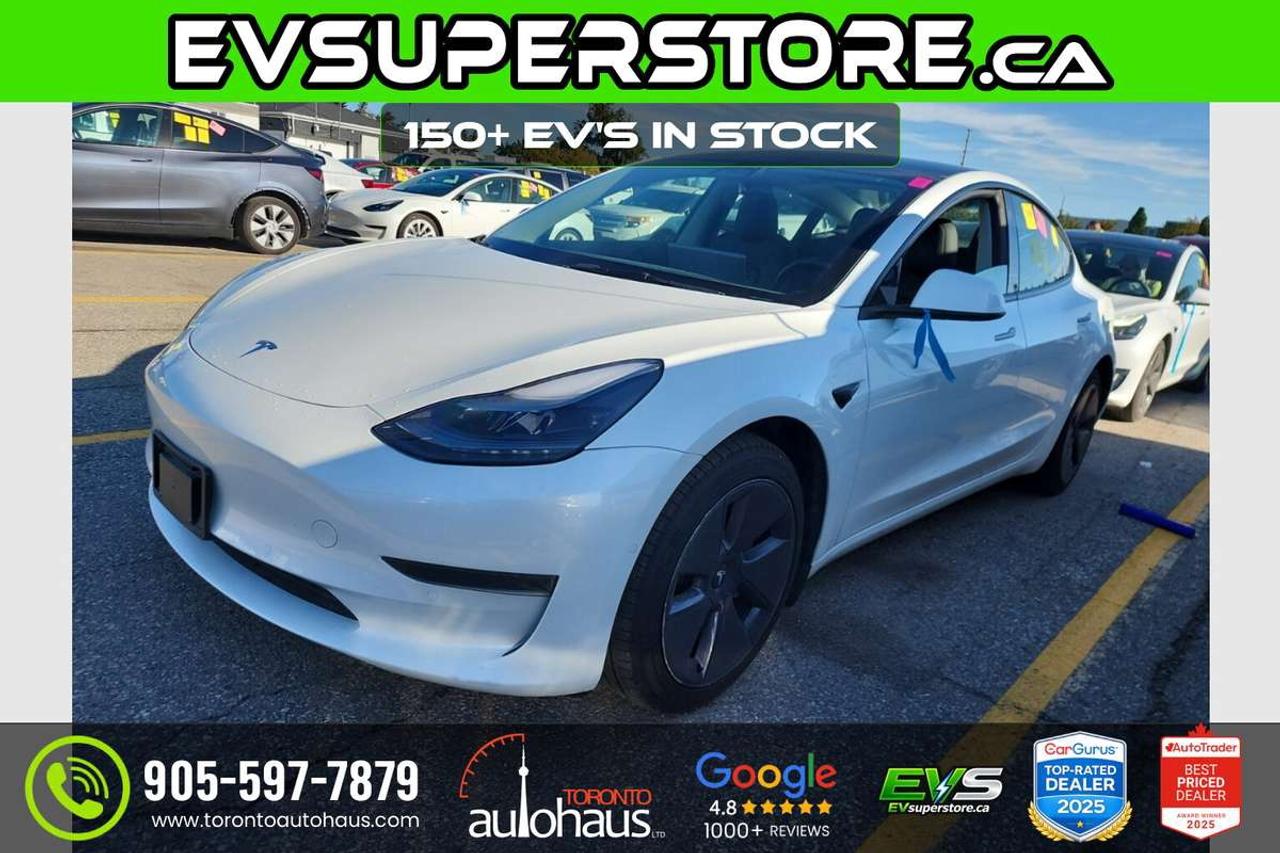 2022 Tesla Model 3 150+ EV's at EVSUPERSTORE.ca Photo