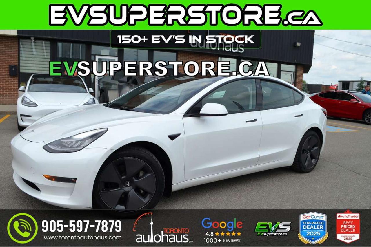 2021 Tesla Model 3 LR AWD I OVER 100 TESLAS EVSUPERSTORE.CA Photo0