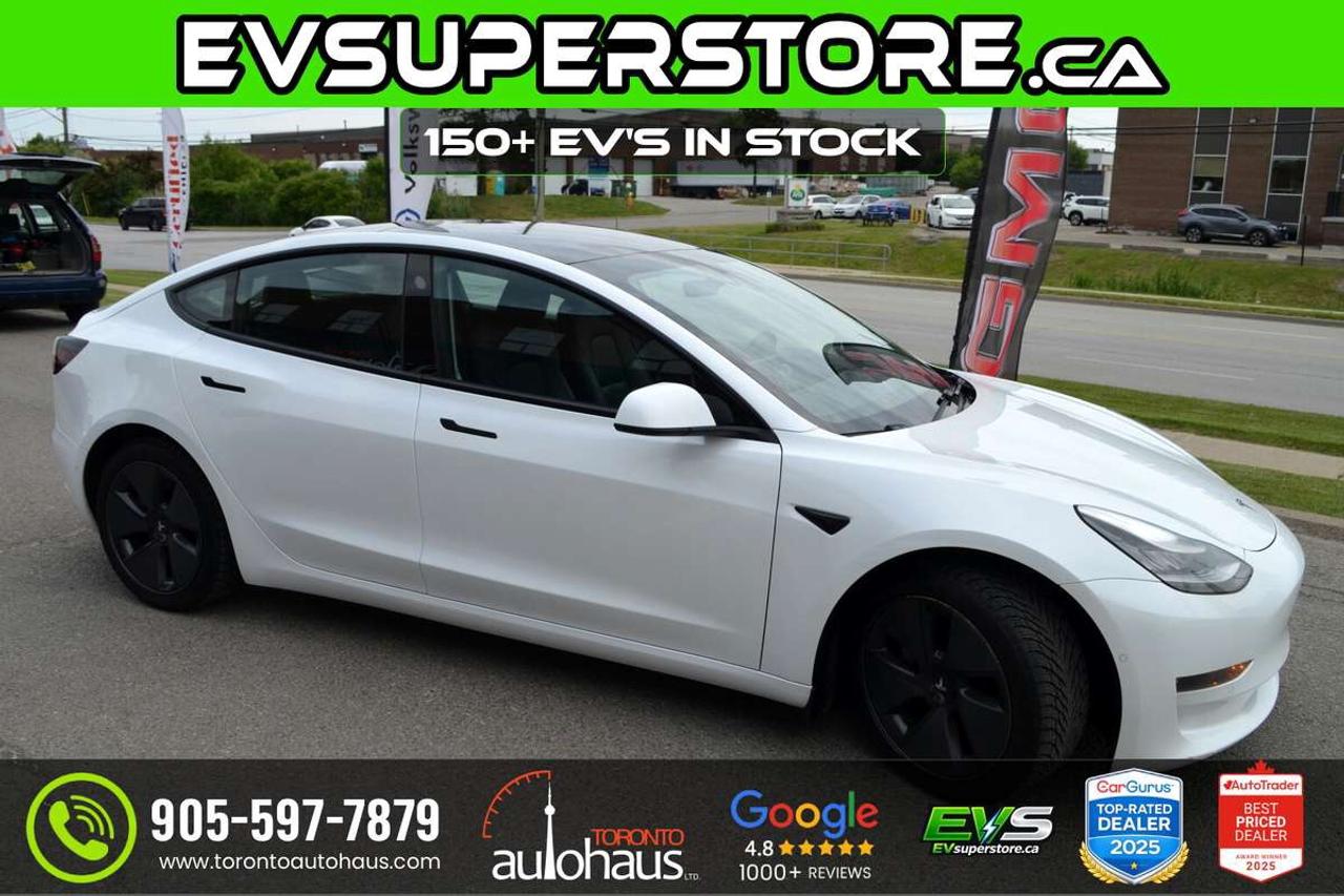 2021 Tesla Model 3 LR AWD I OVER 100 TESLAS EVSUPERSTORE.CA Photo