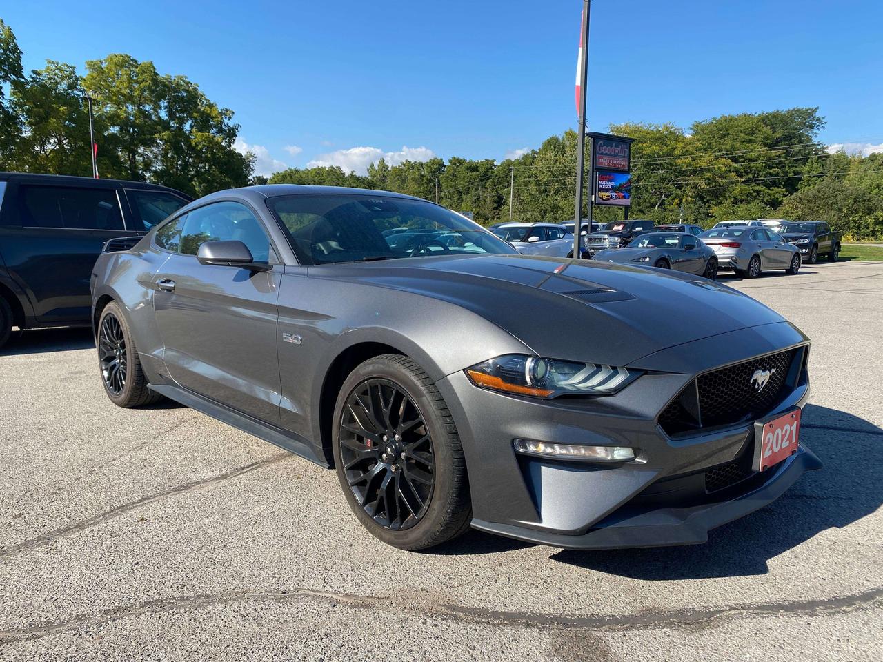 2021 Ford Mustang GT, 5 LITER, 6 SPEED MANUAL, 91 000 KMS! Photo1