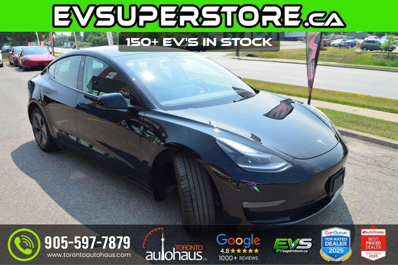 2022 Tesla Model 3 LR AWD I OVER 100 TESLAS EVSUPERSTORE.CA Photo