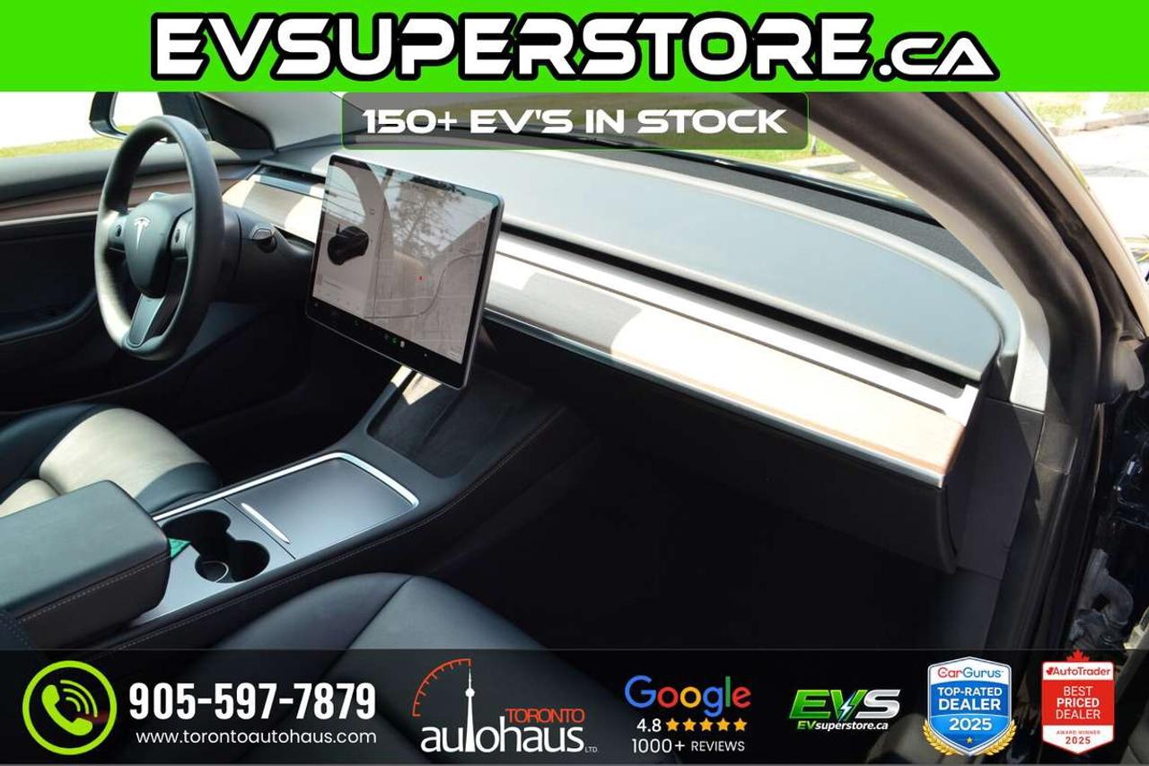 2022 Tesla Model 3 LR AWD I OVER 100 TESLAS EVSUPERSTORE.CA Photo