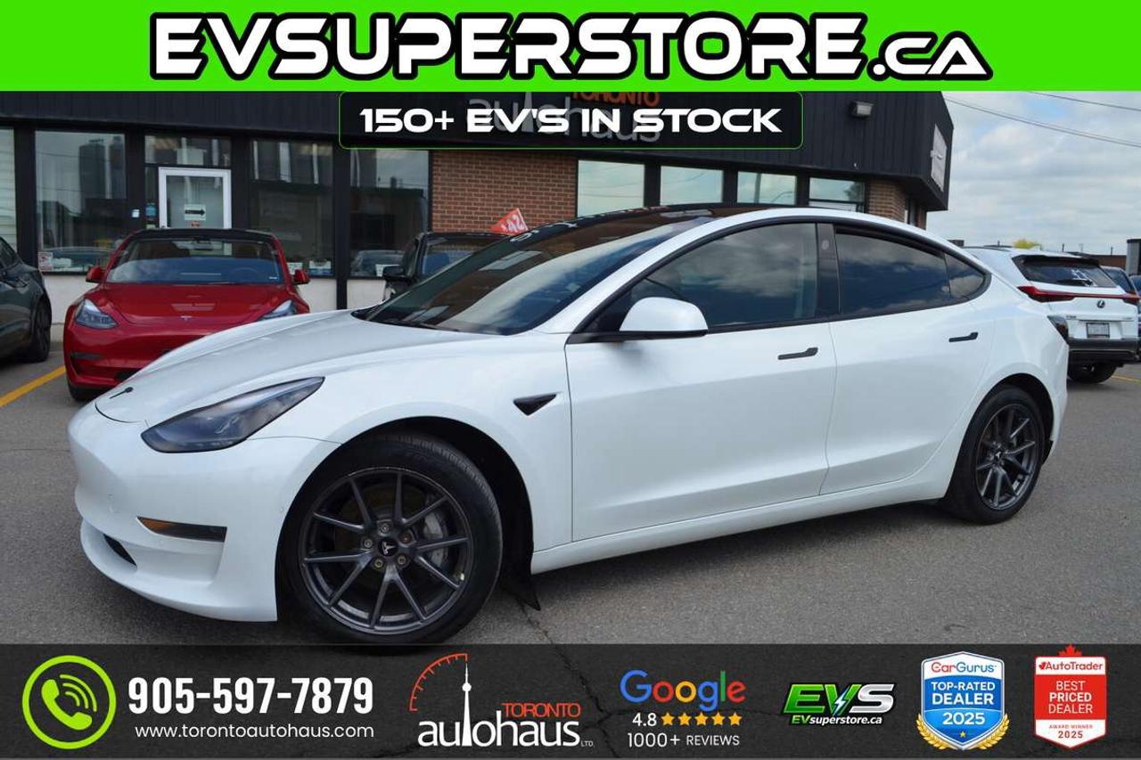 2021 Tesla Model 3 LR AWD I OVER 100 TESLAS EVSUPERSTORE.CA Photo
