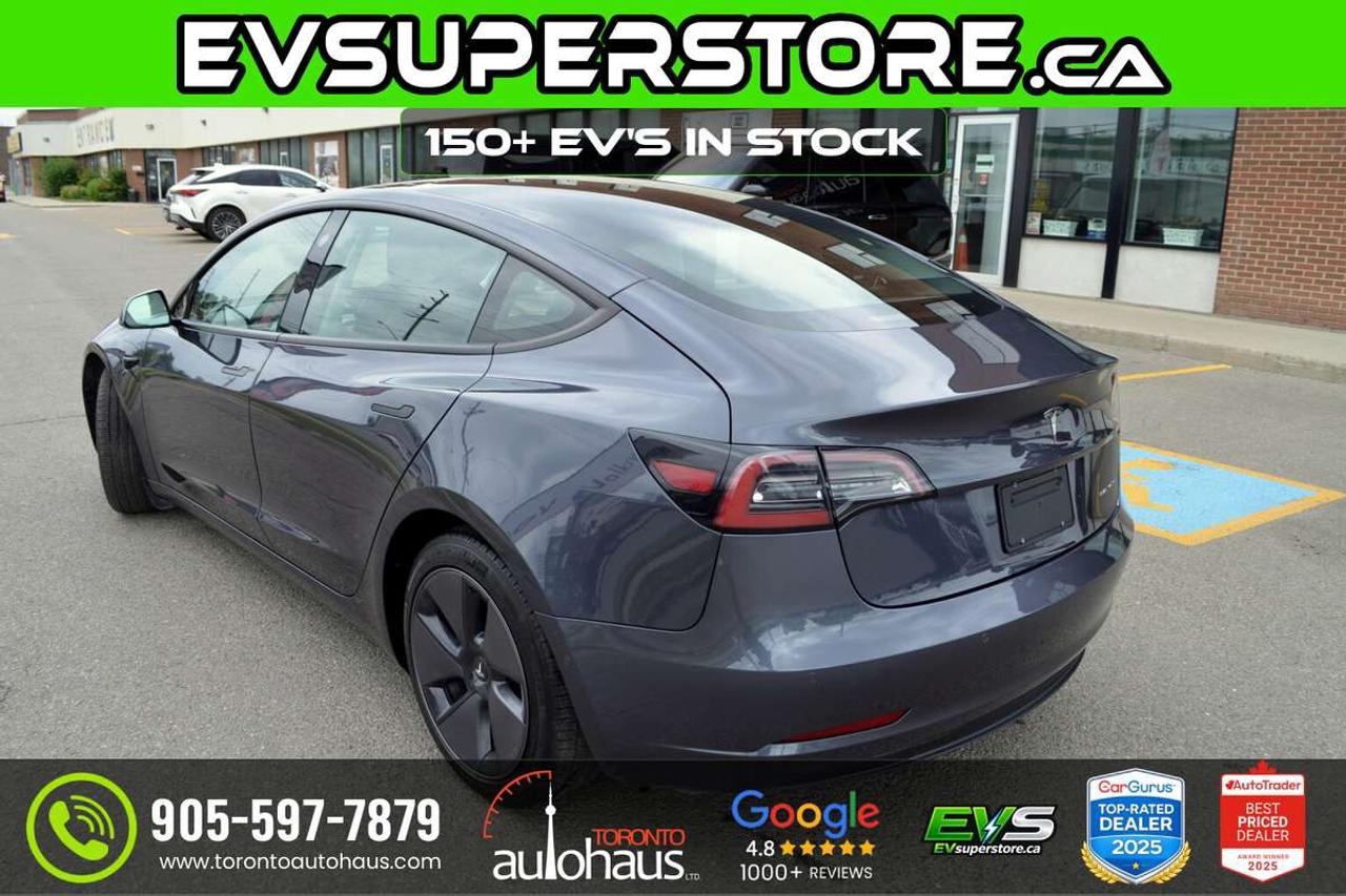 2022 Tesla Model 3 LR AWD I OVER 100 TESLAS EVSUPERSTORE.CA Photo3