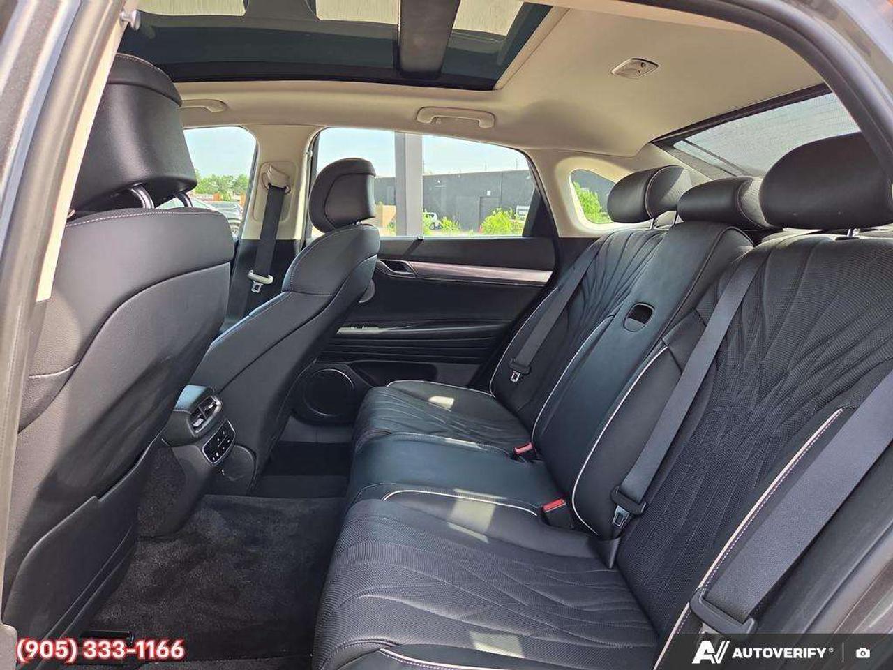2021 Genesis G80 2.5T Advanced Leather Seating Surfaces • Ventilated & Heated Front Seats • 21-Speaker Lexicon Premium Sound • Panoramic S Photo