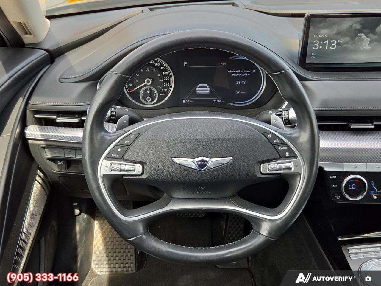 2021 Genesis G80 2.5T Advanced Leather Seating Surfaces • Ventilated & Heated Front Seats • 21-Speaker Lexicon Premium Sound • Panoramic S Photo