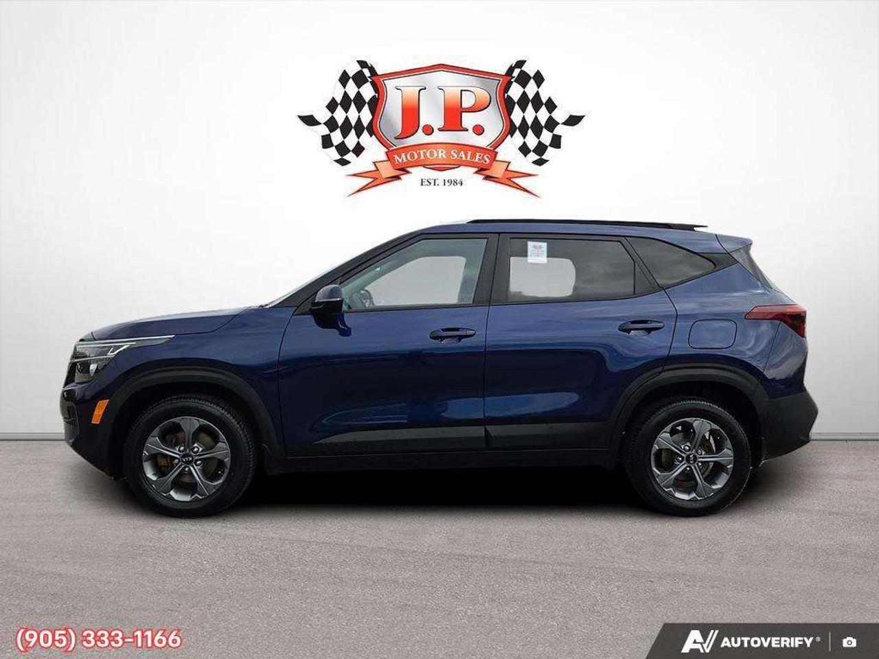 2021 Kia Seltos LX Apple CarPlay & Android Auto • Heated Front Seats • Lane Assist • Keyless Entry • Alloy Wheels Photo3