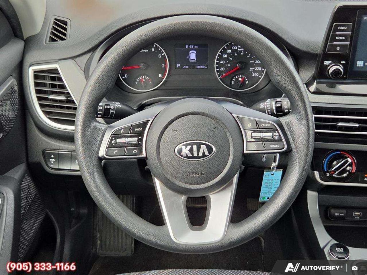 2021 Kia Seltos LX Apple CarPlay & Android Auto • Heated Front Seats • Lane Assist • Keyless Entry • Alloy Wheels Photo
