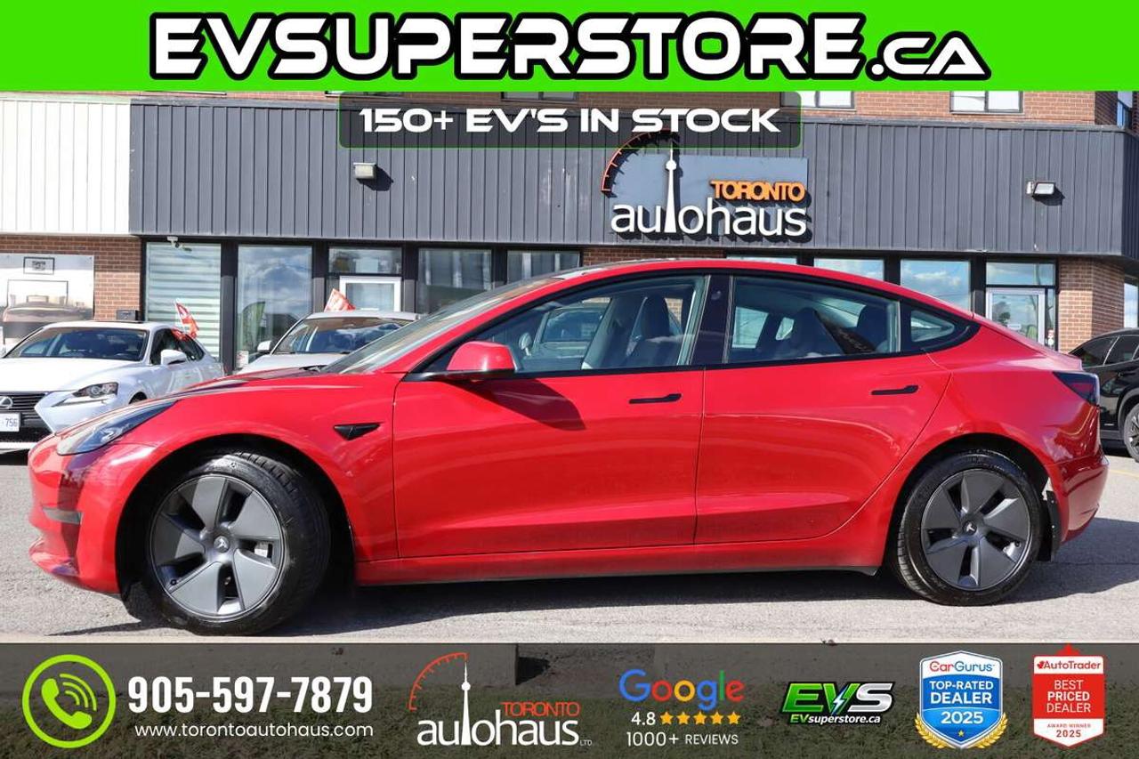 2022 Tesla Model 3 150+ EV's at EVSUPERSTORE.ca Photo