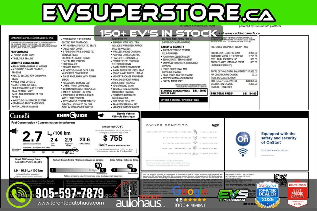 2024 Cadillac LYRIQ SPORT 3 I 600E4 AWD Photo2