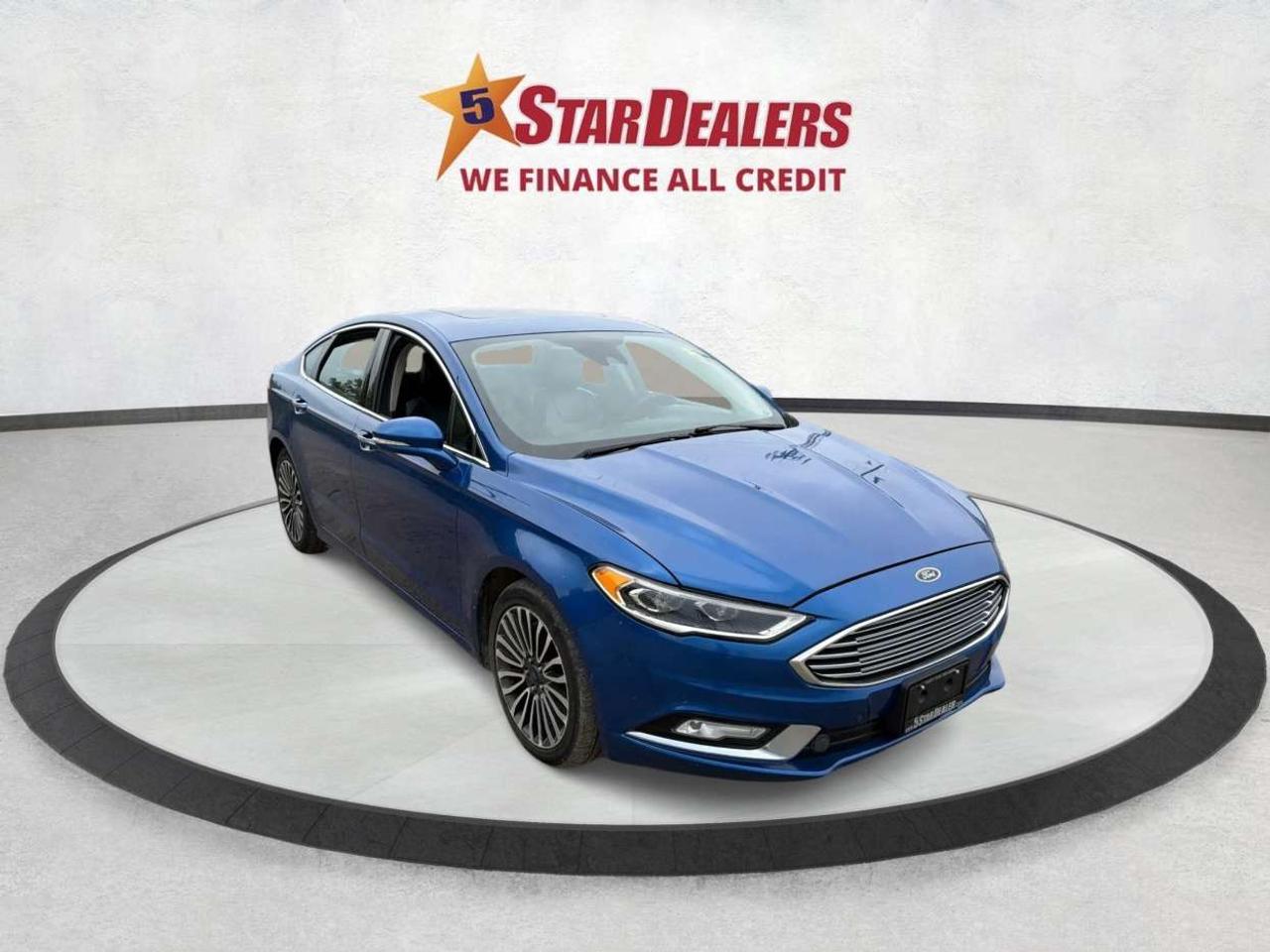 2017 Ford Fusion TITANIUM/AWD/NAV/LOADED/WE FINANCE ALL CREDIT! Photo0