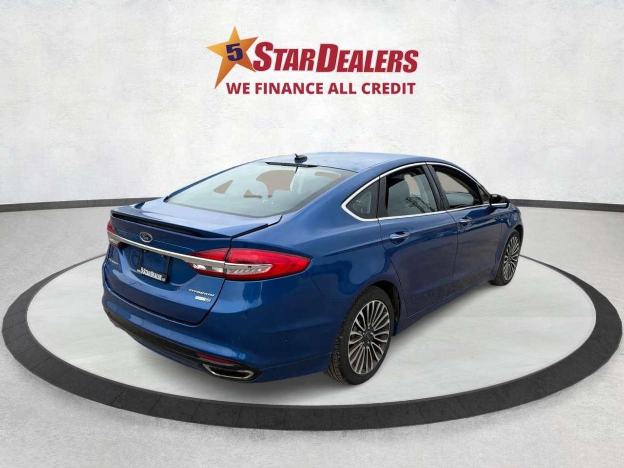 2017 Ford Fusion TITANIUM/AWD/NAV/LOADED/WE FINANCE ALL CREDIT! Photo