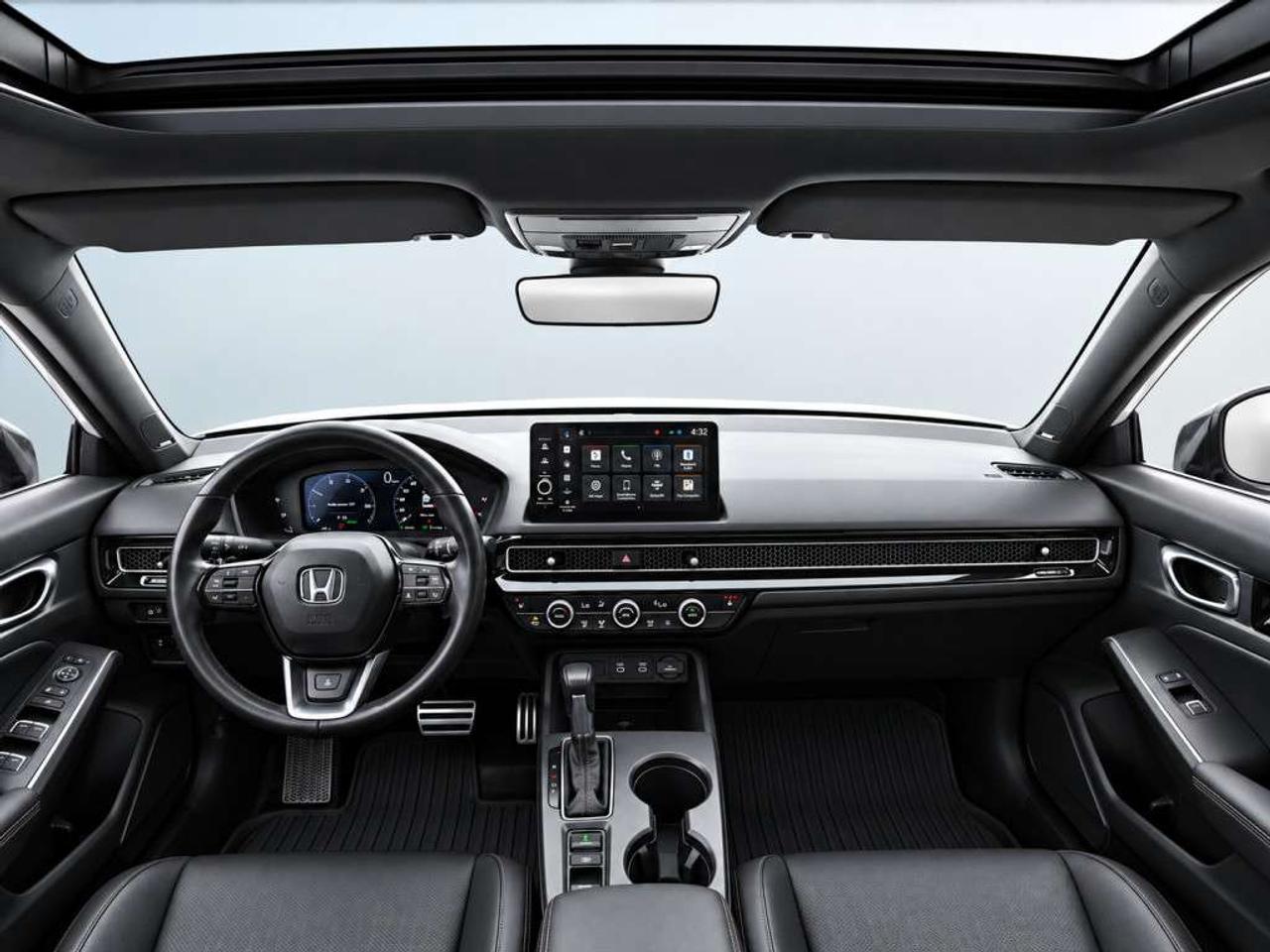 2025 Honda Civic Sport Touring Hybrid   Leather   Sunroof   Carplay  NAVI/ LANE KEEP ASSIST/  Wireless charging Photo