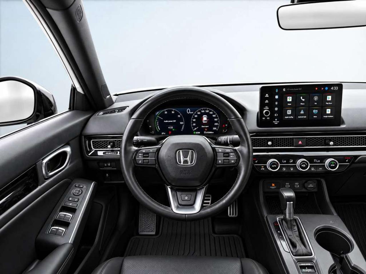 2025 Honda Civic Sport Touring Hybrid   Leather   Sunroof   Carplay  NAVI/ LANE KEEP ASSIST/  Wireless charging Photo