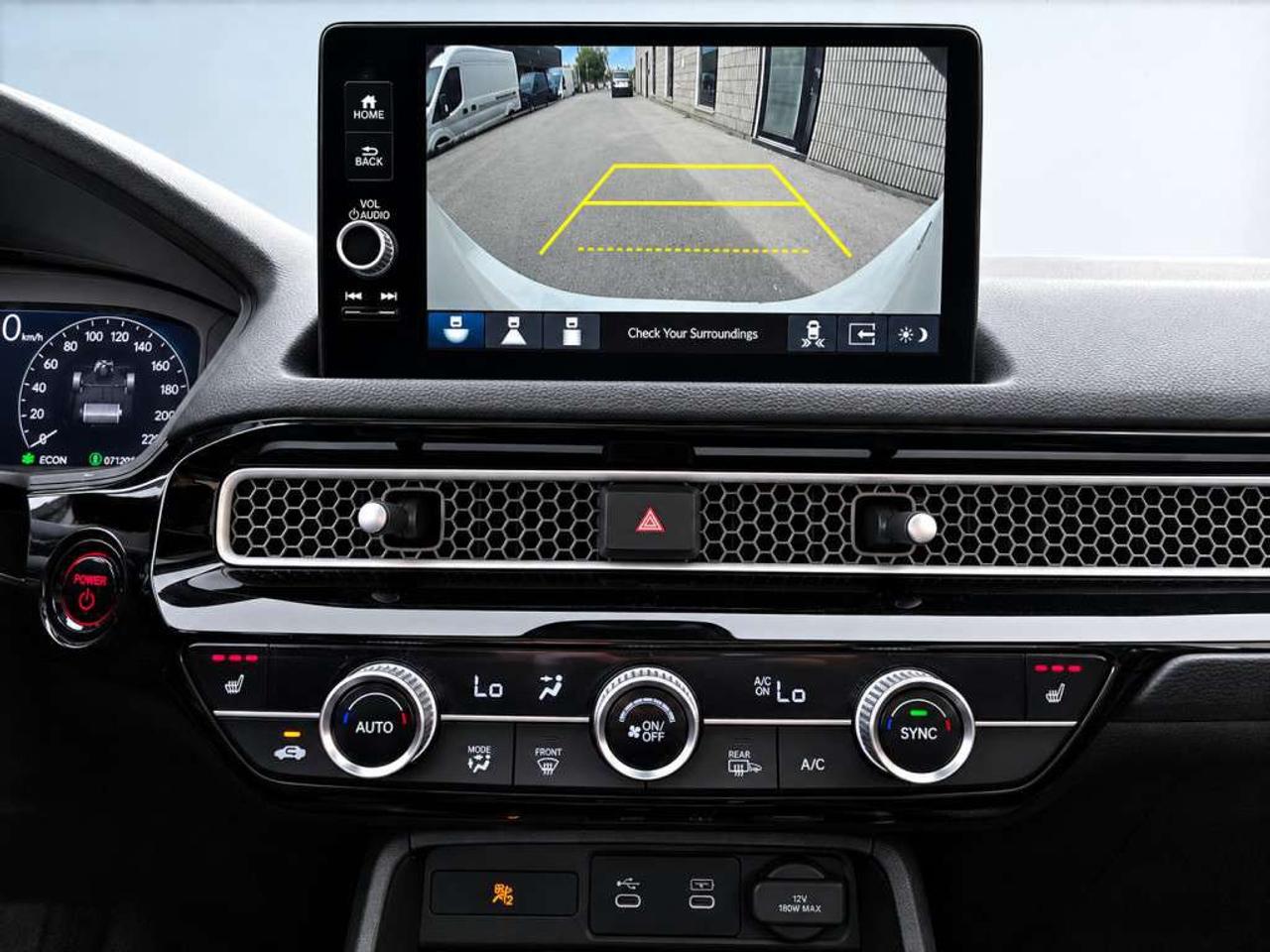 2025 Honda Civic Sport Touring Hybrid   Leather   Sunroof   Carplay  NAVI/ LANE KEEP ASSIST/  Wireless charging Photo