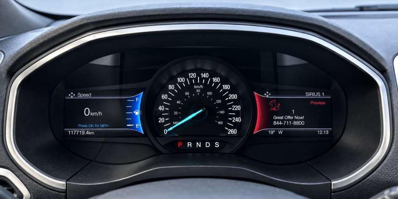 2020 Ford Edge ST-Line AWD   2.0L Turbocharged Ecoboost  Atlas Blue Metallic on Black Leatherette   Front Heated Seats and Steering  8-i Photo