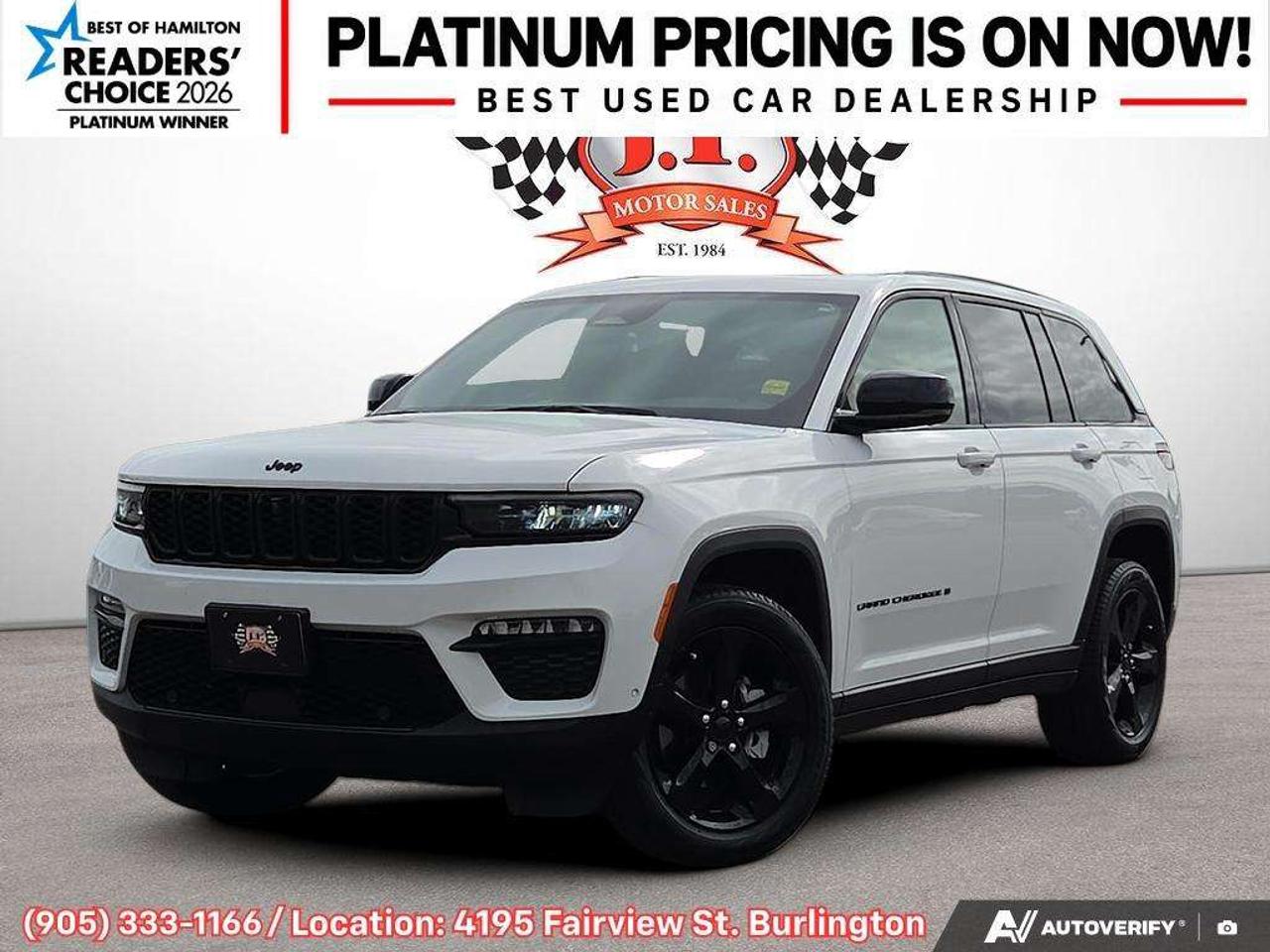 2025 Jeep Grand Cherokee Limited Apple CarPlay & Android Auto • Built-In Navigation System • Built-In Wi-Fi Hotspot • Remote Start System • Heated Photo