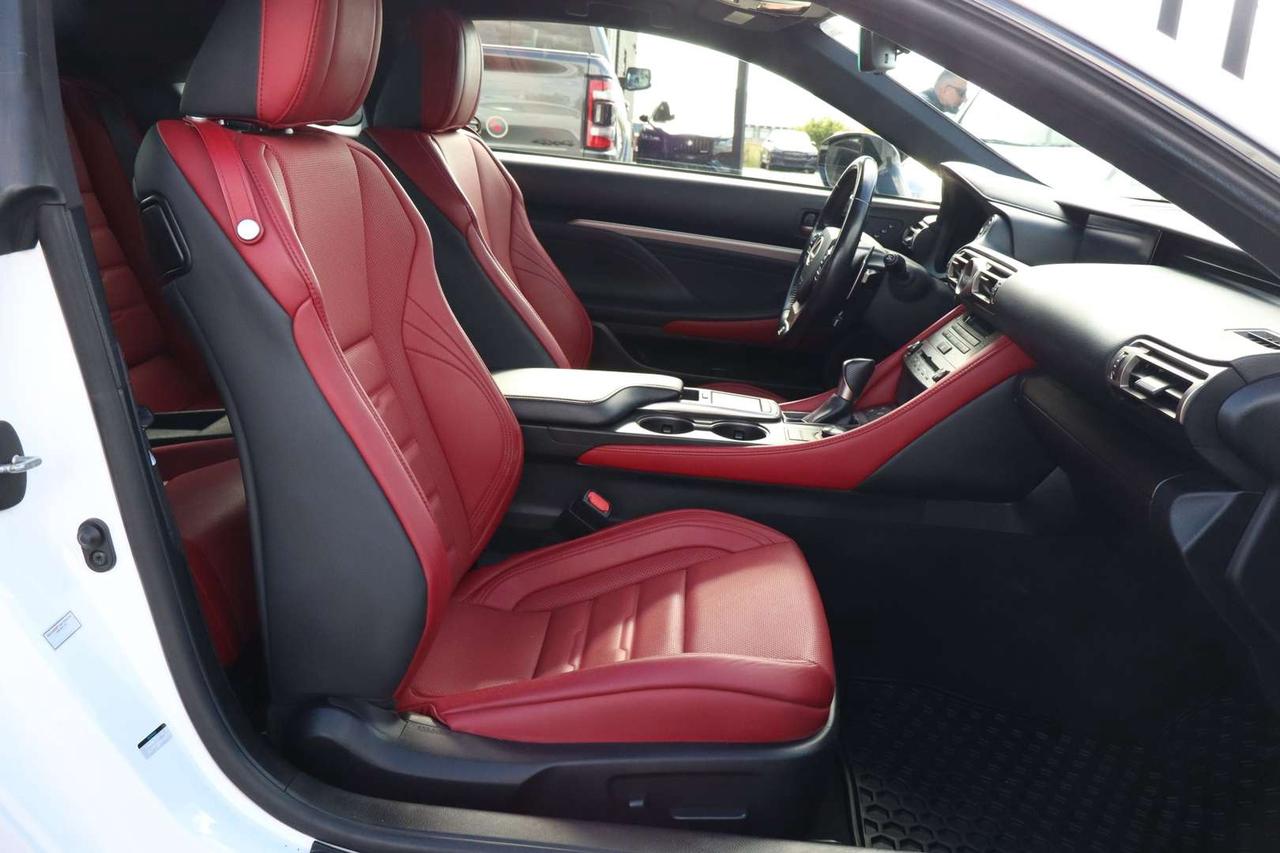 2020 Lexus RC 300 AWD F-Sport Red Interior Photo