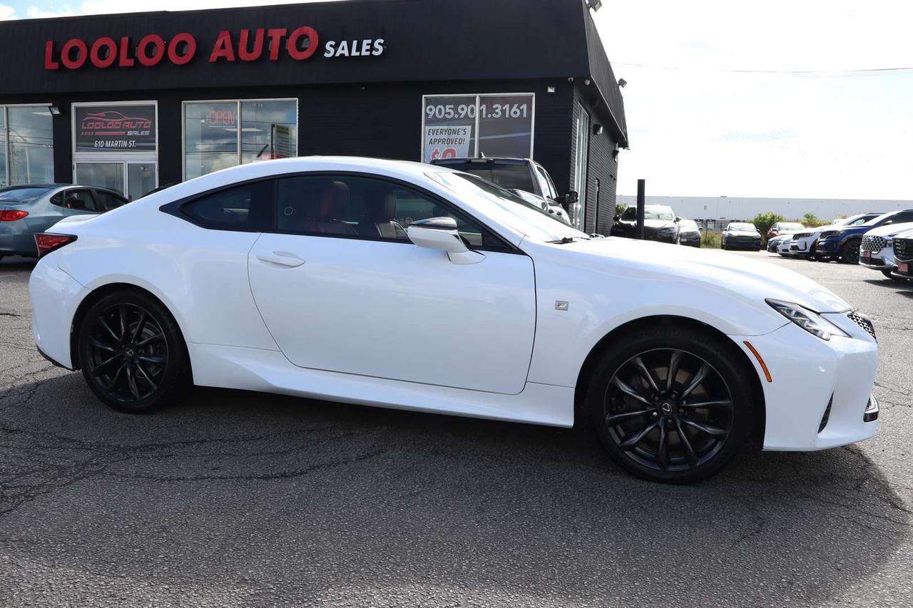2020 Lexus RC 300 AWD F-Sport Red Interior Photo