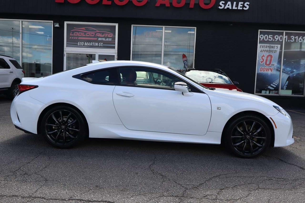 2020 Lexus RC 300 AWD F-Sport Red Interior Photo