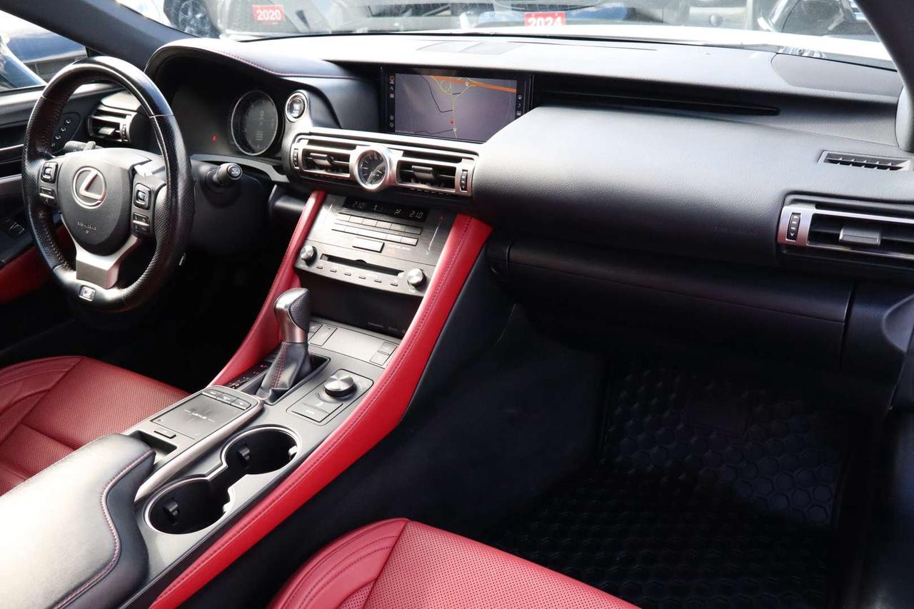 2020 Lexus RC 300 AWD F-Sport Red Interior Photo