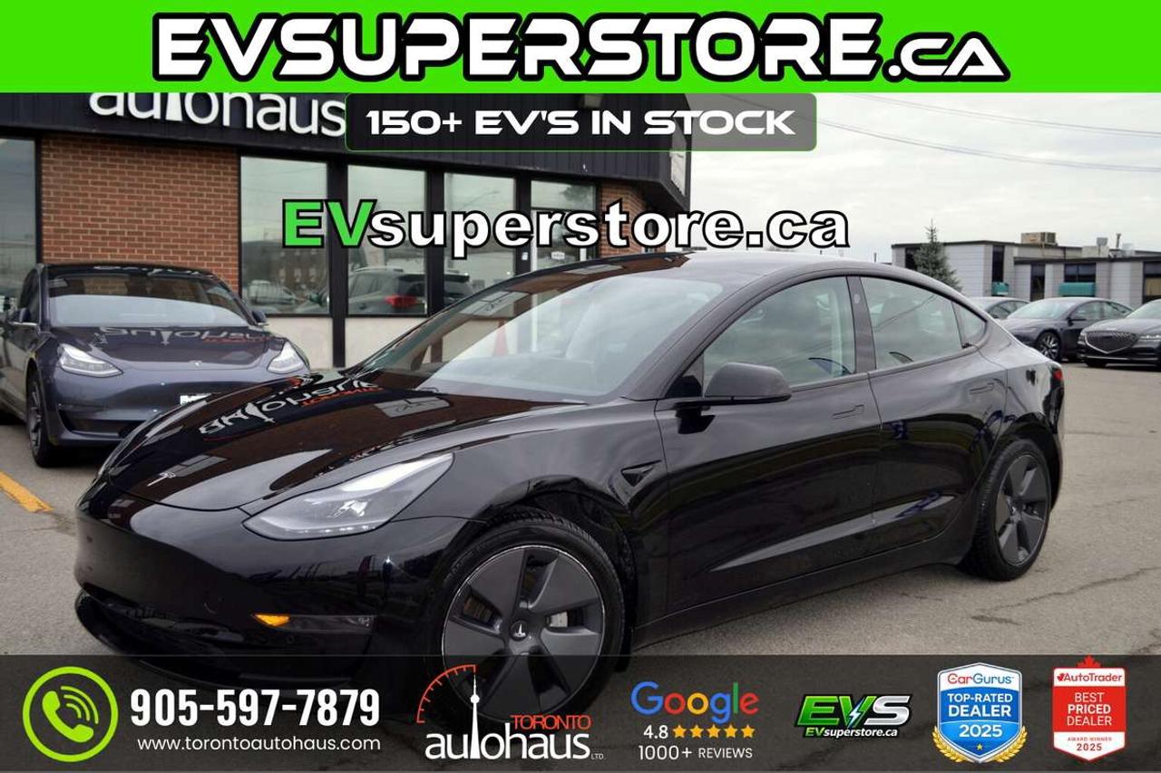 2021 Tesla Model 3 LR AWD I OVER 100 TESLAS EVSUPERSTORE.CA Photo0