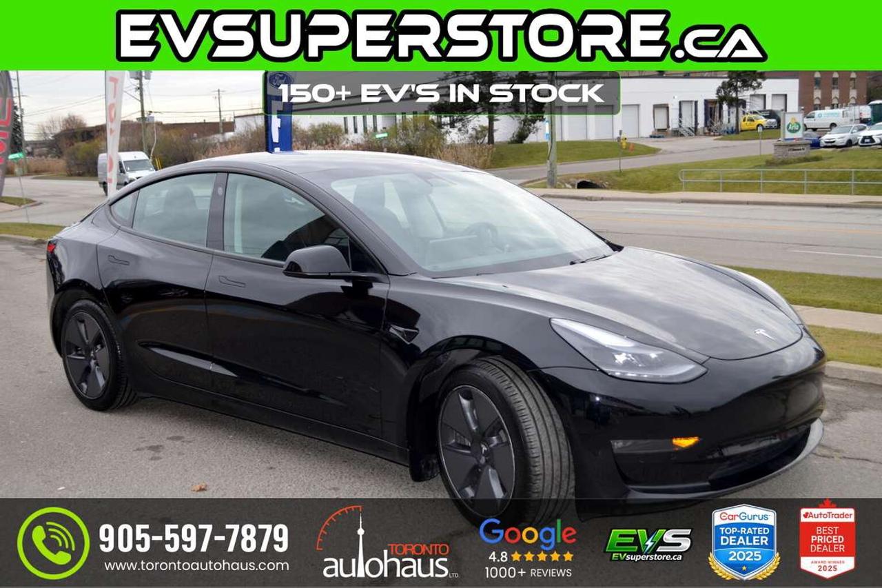 2021 Tesla Model 3 LR AWD I OVER 100 TESLAS EVSUPERSTORE.CA Photo