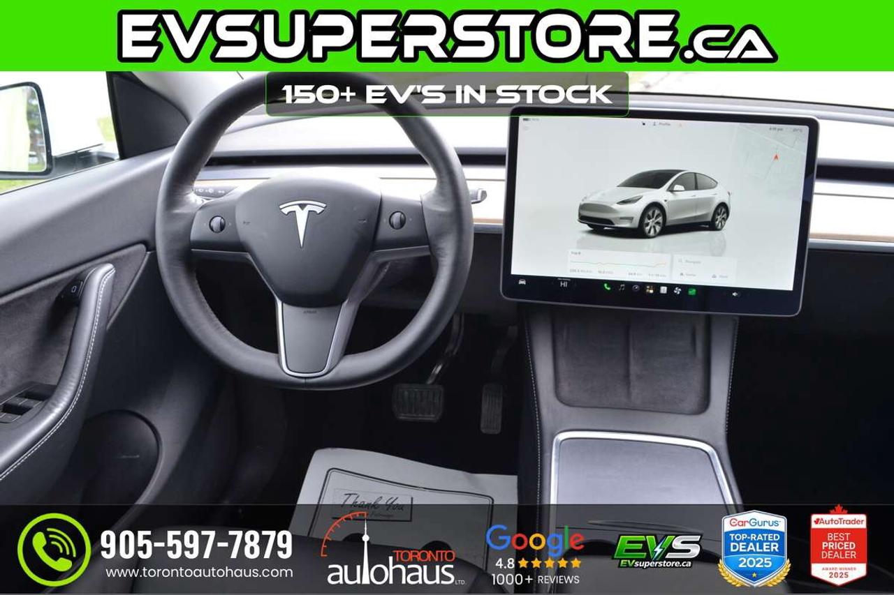 2022 Tesla Model Y LR AWD I 7 SEATS I 100+ EV's at EVSUPERSTORE.ca Photo
