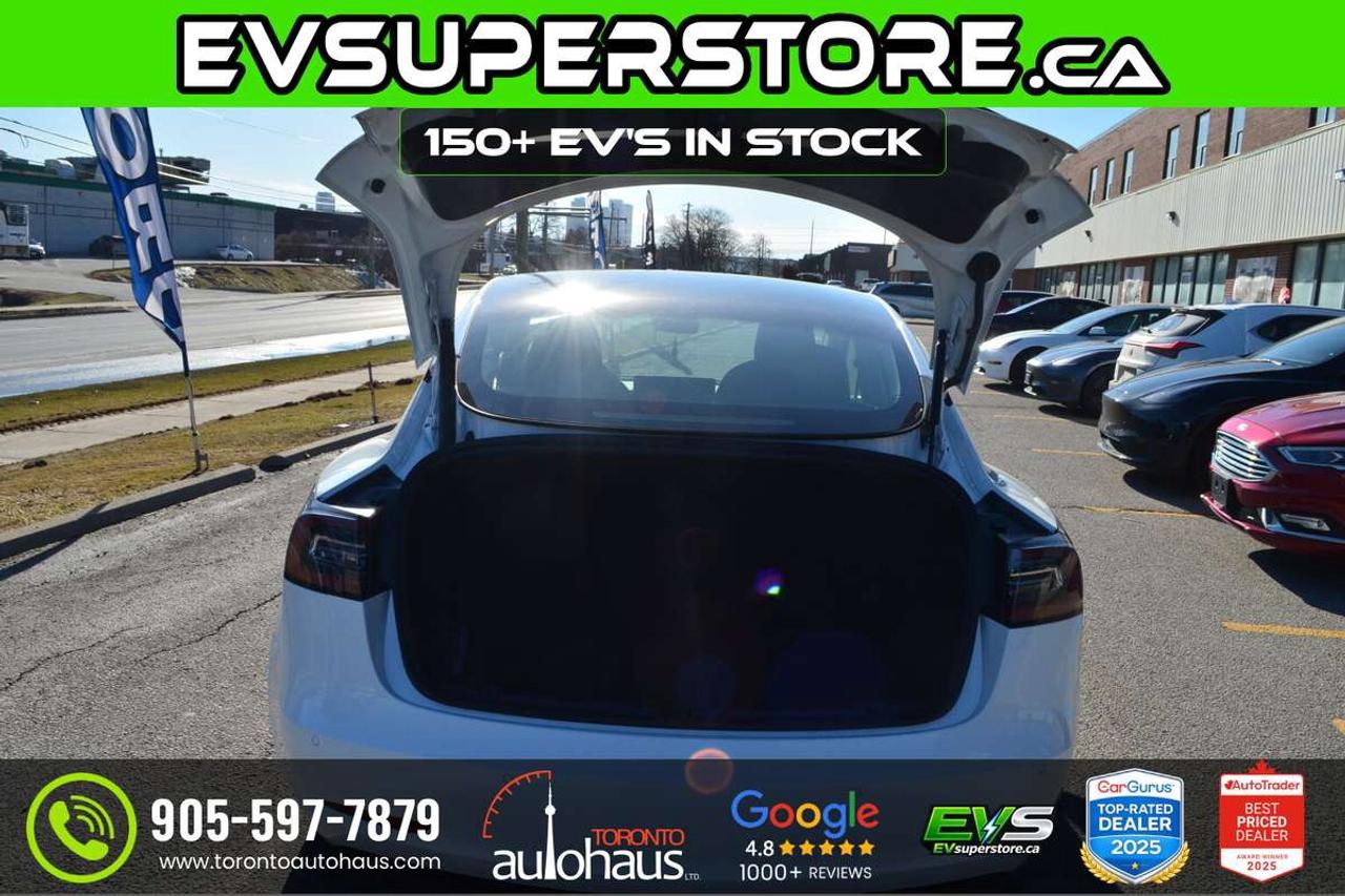 2021 Tesla Model 3 SR+ I OVER 100 TESLAS EVSUPERSTORE.CA Photo