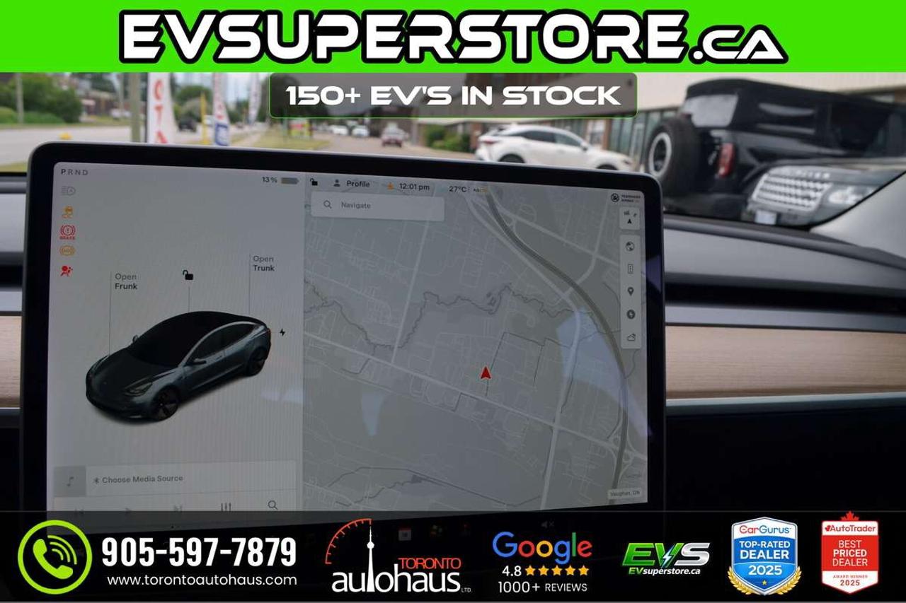 2021 Tesla Model 3 LR AWD I OVER 100 TESLAS EVSUPERSTORE.CA Photo
