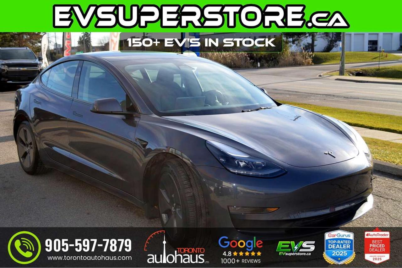 2023 Tesla Model 3 LFP OVER 100 TESLAS EVSUPERSTORE.CA Photo