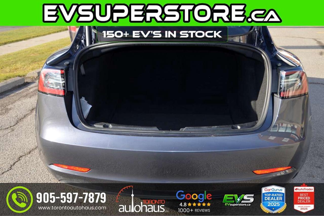 2023 Tesla Model 3 LFP OVER 100 TESLAS EVSUPERSTORE.CA Photo