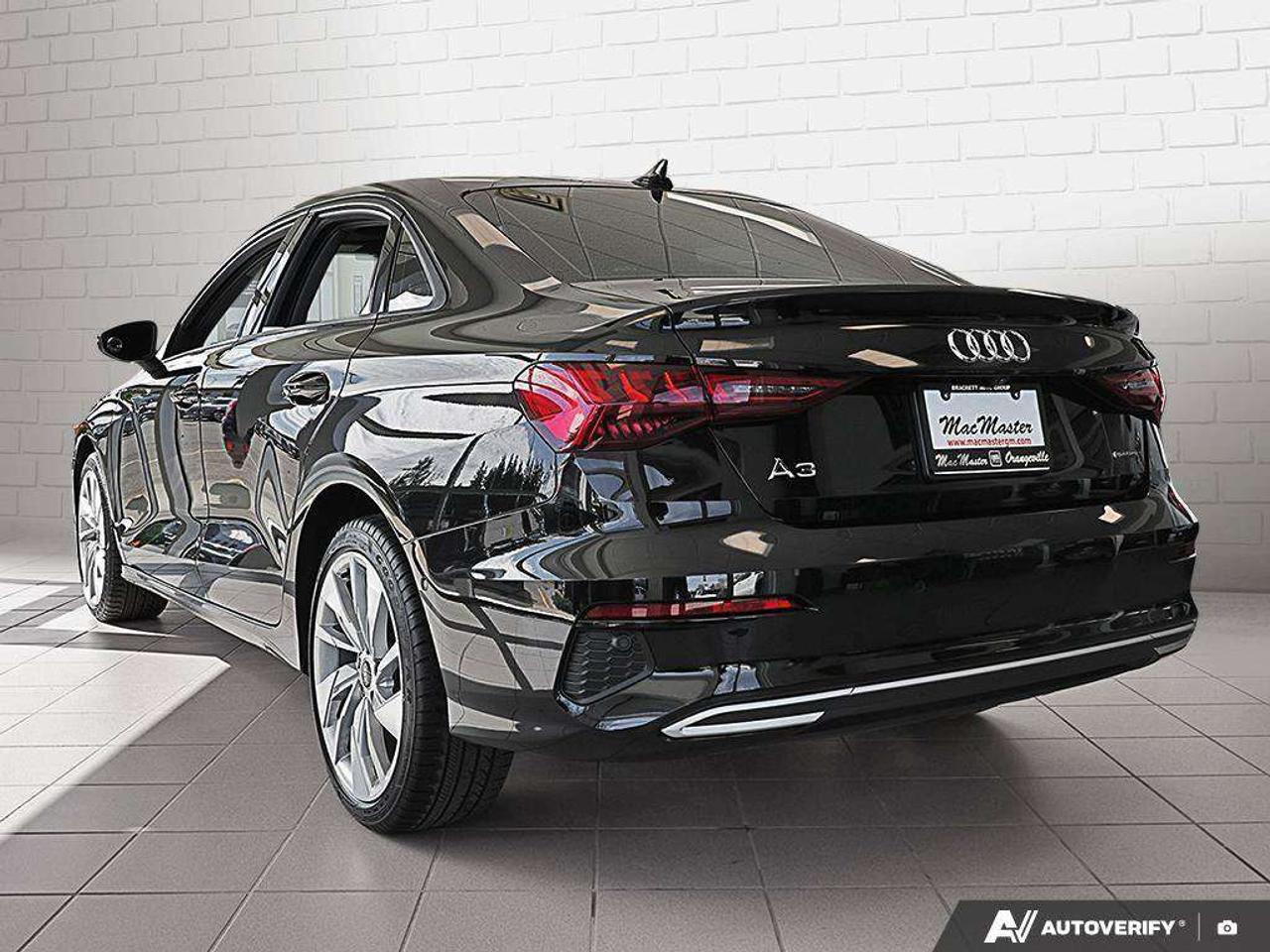 2023 Audi A3 SEDAN, 2.0L 4-CYL, AWD, ALLOYS, LEATHER, CERTIFIED PREOWNED! Photo