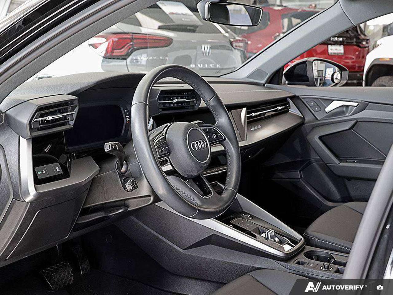 2023 Audi A3 SEDAN, 2.0L 4-CYL, AWD, ALLOYS, LEATHER, CERTIFIED PREOWNED! Photo