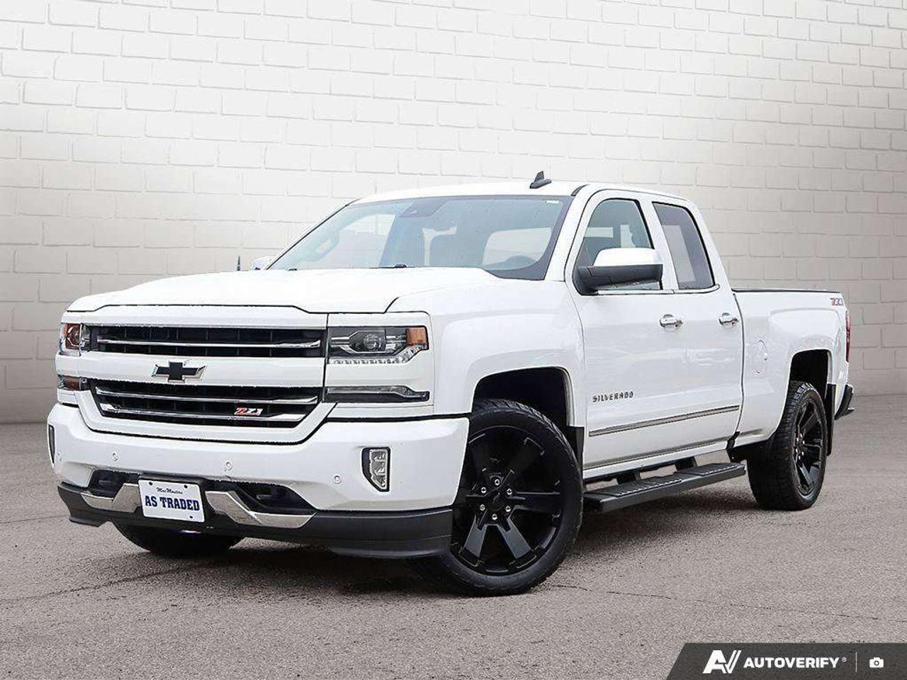 2018 Chevrolet Silverado 1500 5.3L V8, 4X4, Z71, ALLOYS, LEATHER, DOUBLE, 1-OWNER, CERTIFIED AS-TRADED! Photo0