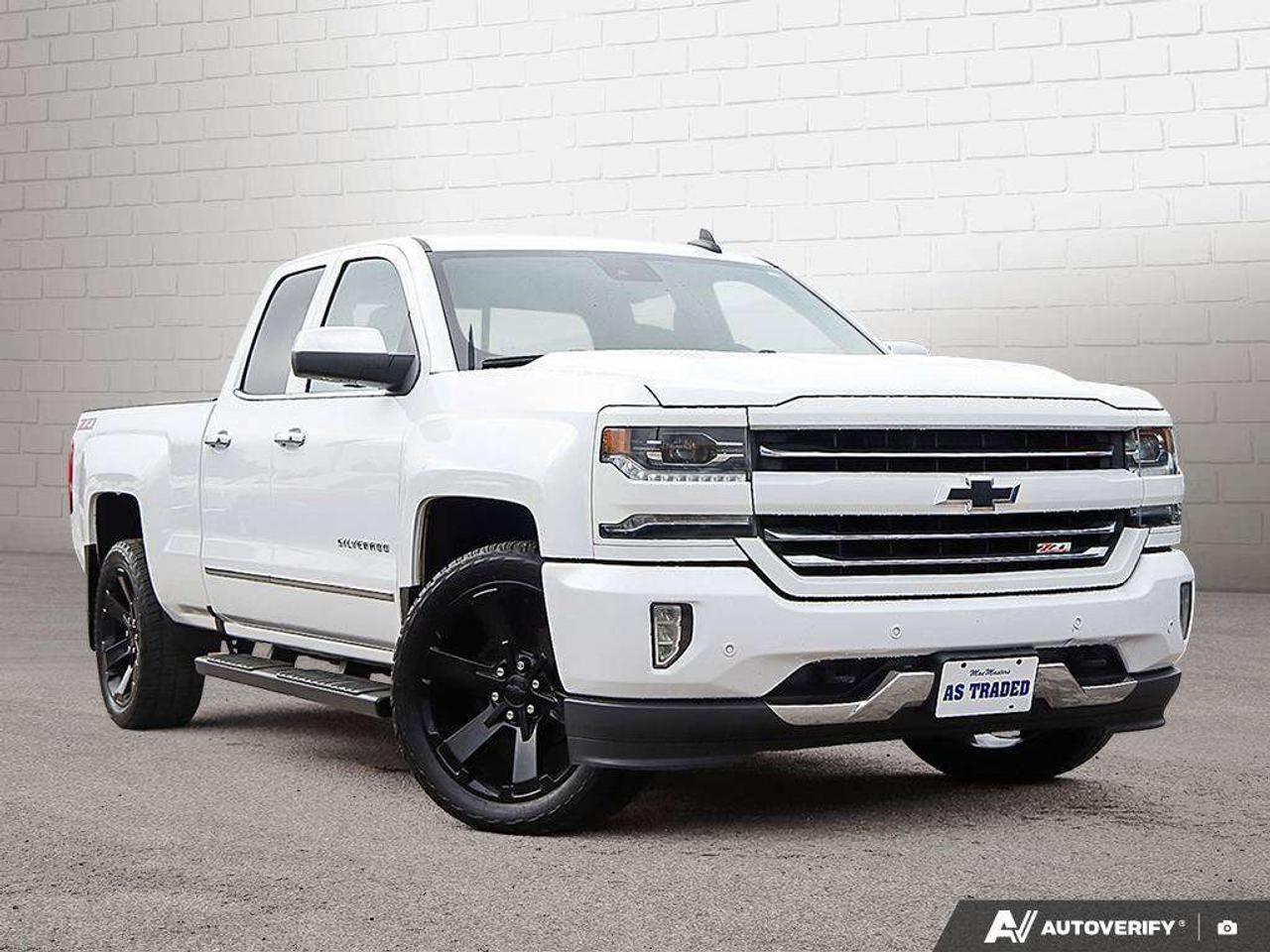 2018 Chevrolet Silverado 1500 5.3L V8, 4X4, Z71, ALLOYS, LEATHER, DOUBLE, 1-OWNER, CERTIFIED AS-TRADED! Photo